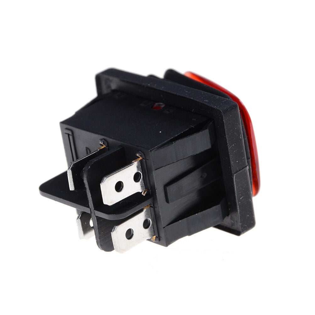 Waterproof Latching Rocker Toggle Switch AC250V/16A AC125V/20A H WF