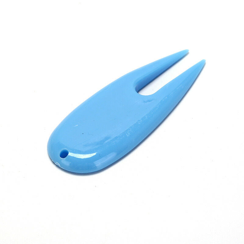 plastic golf pitch repair divot tool golf ball score marker fork random co.l8