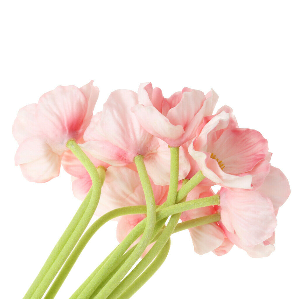 Artificial PU  Flowers Wedding Bouquet Home Decor   Stems 32cm