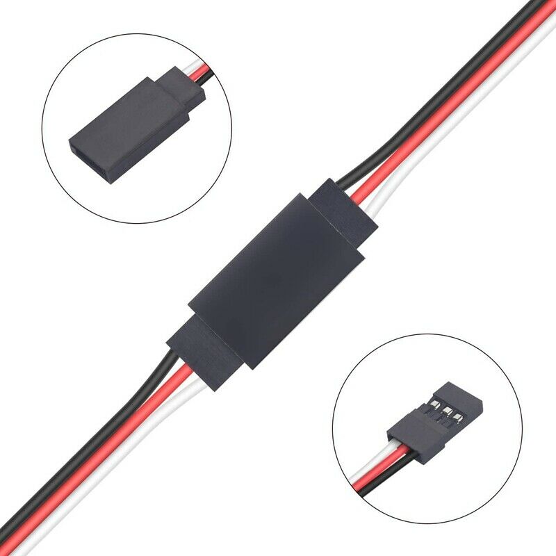 4X(25 Pcs JR Style Servo Extension Cable,Servo Cables,Male to Female JR PluI6I4)