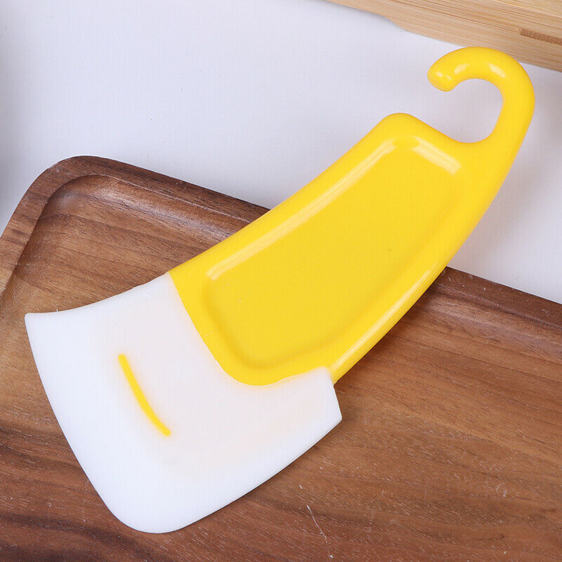 Pan Cleaning Scraper Silicone Kitchen Spatula Cake Baking Pastry Tool Dis.l8