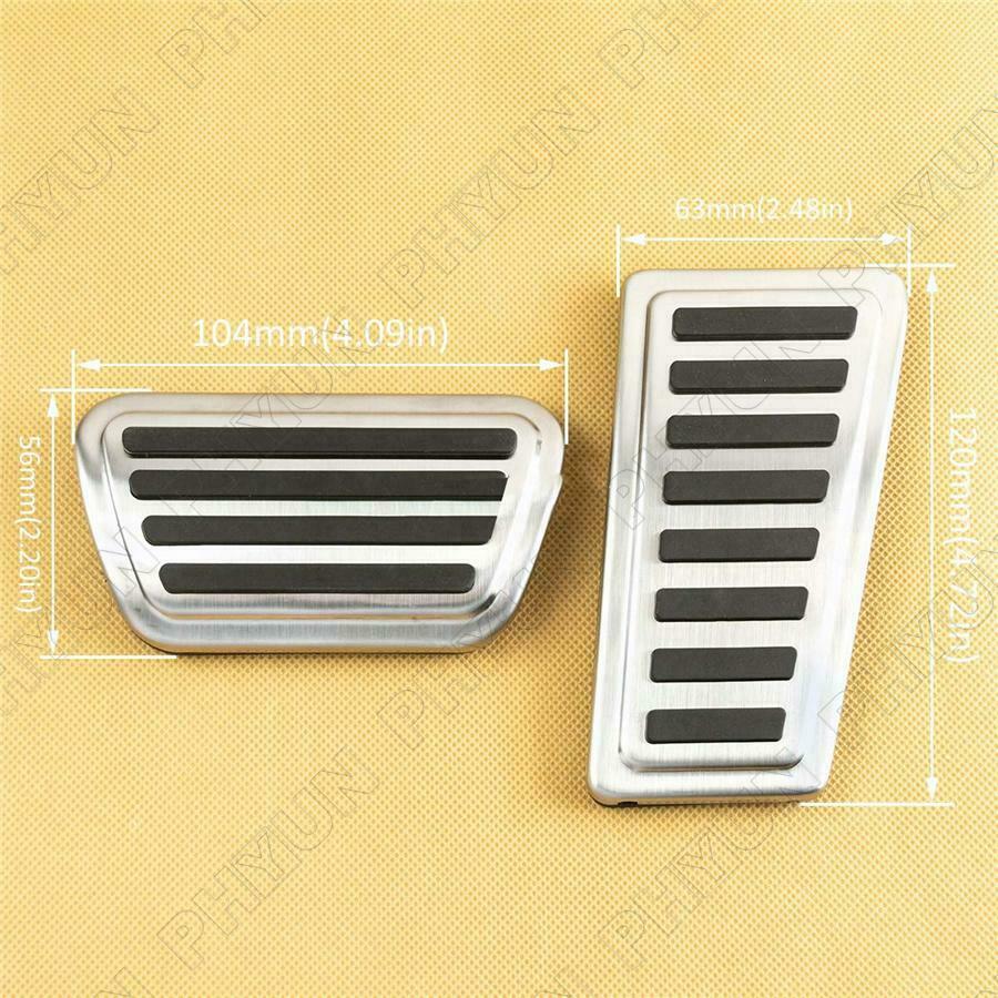 Car Gas Pedal Cover & Brake Pedal Cover For 2019-2021 Dodge Ram 1500 2500 3500