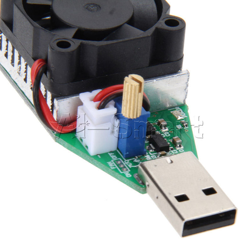 Electronic Load resistor USB Current Tester Discharge Battery Test Capacity