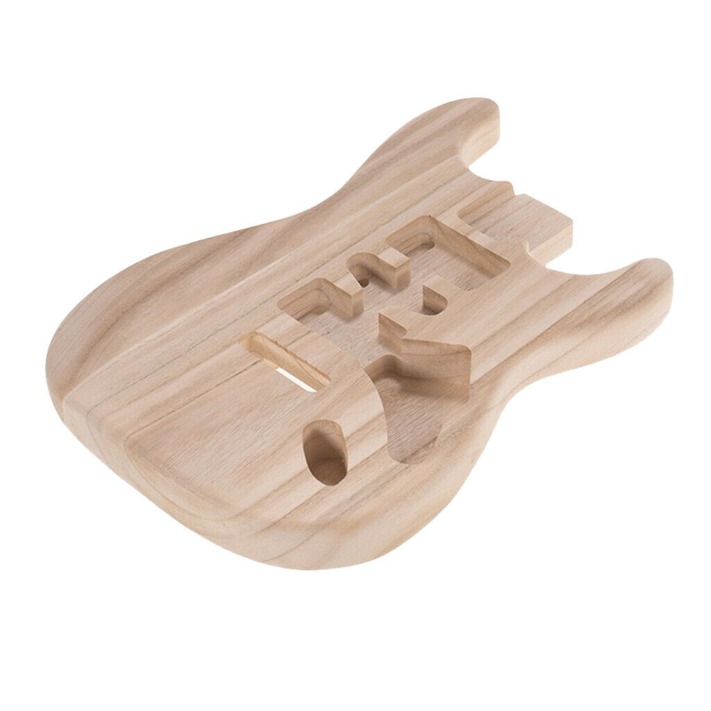 Unfinished Electric Guitar Body, Body / Body For ST Electric Guitar DIY, High