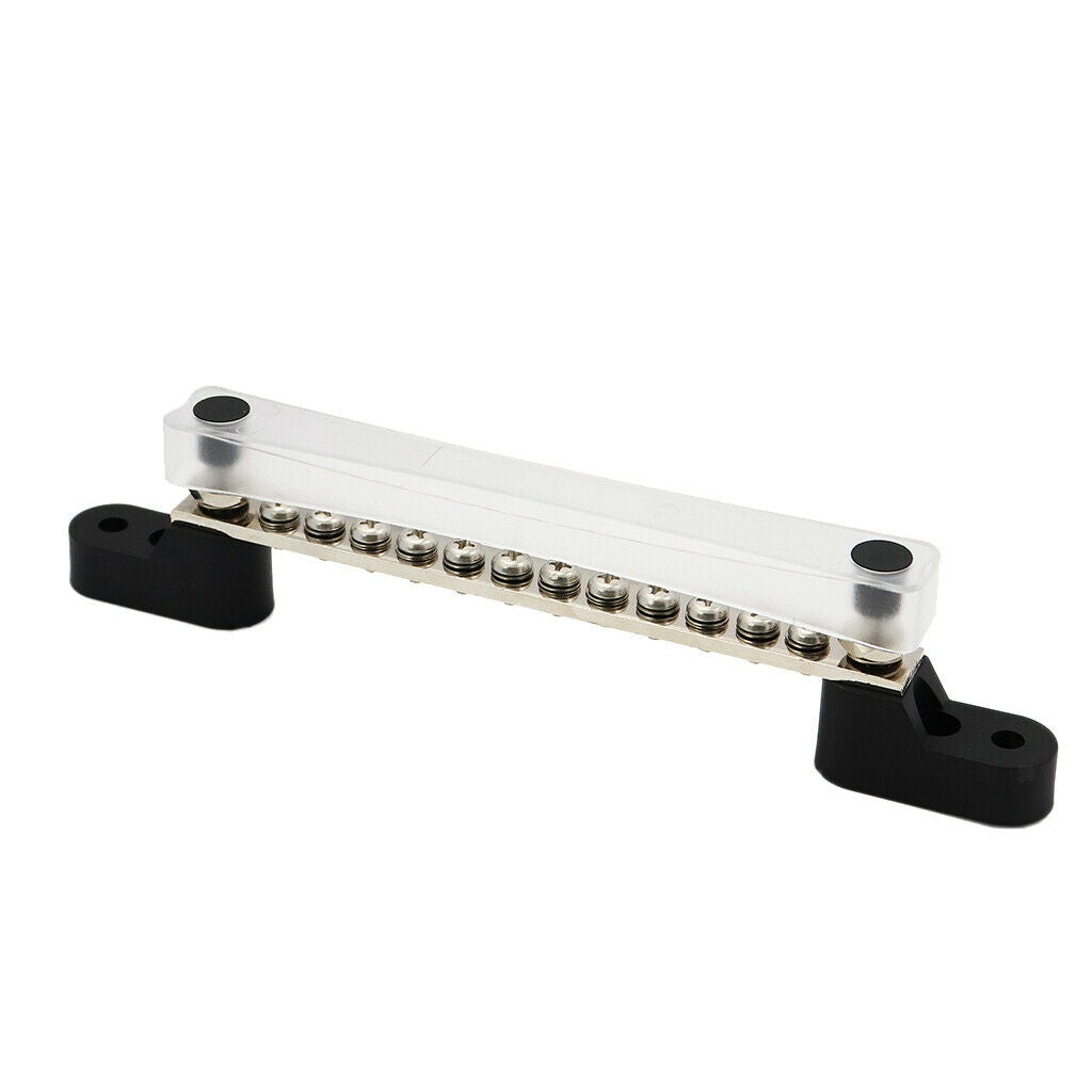 1 Piece Bus Bar Electrical Terminal Plastic Voltage: 12V-48V Ear Studs Size: 2 X