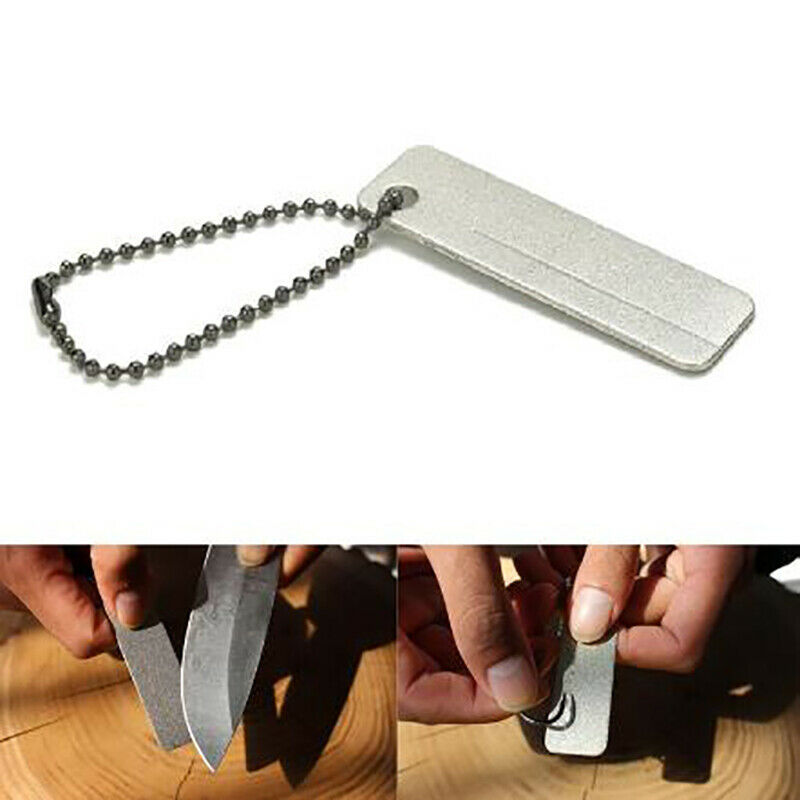 Outdoor Super hard diamond grinding stone fish hook file pocket multi mul.l8