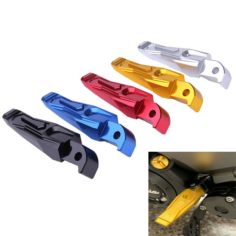 Blue Motorcycle Rear Foot Pegs Passenger Foot Pedal Fit Yamaha T-MAX 530 12-19