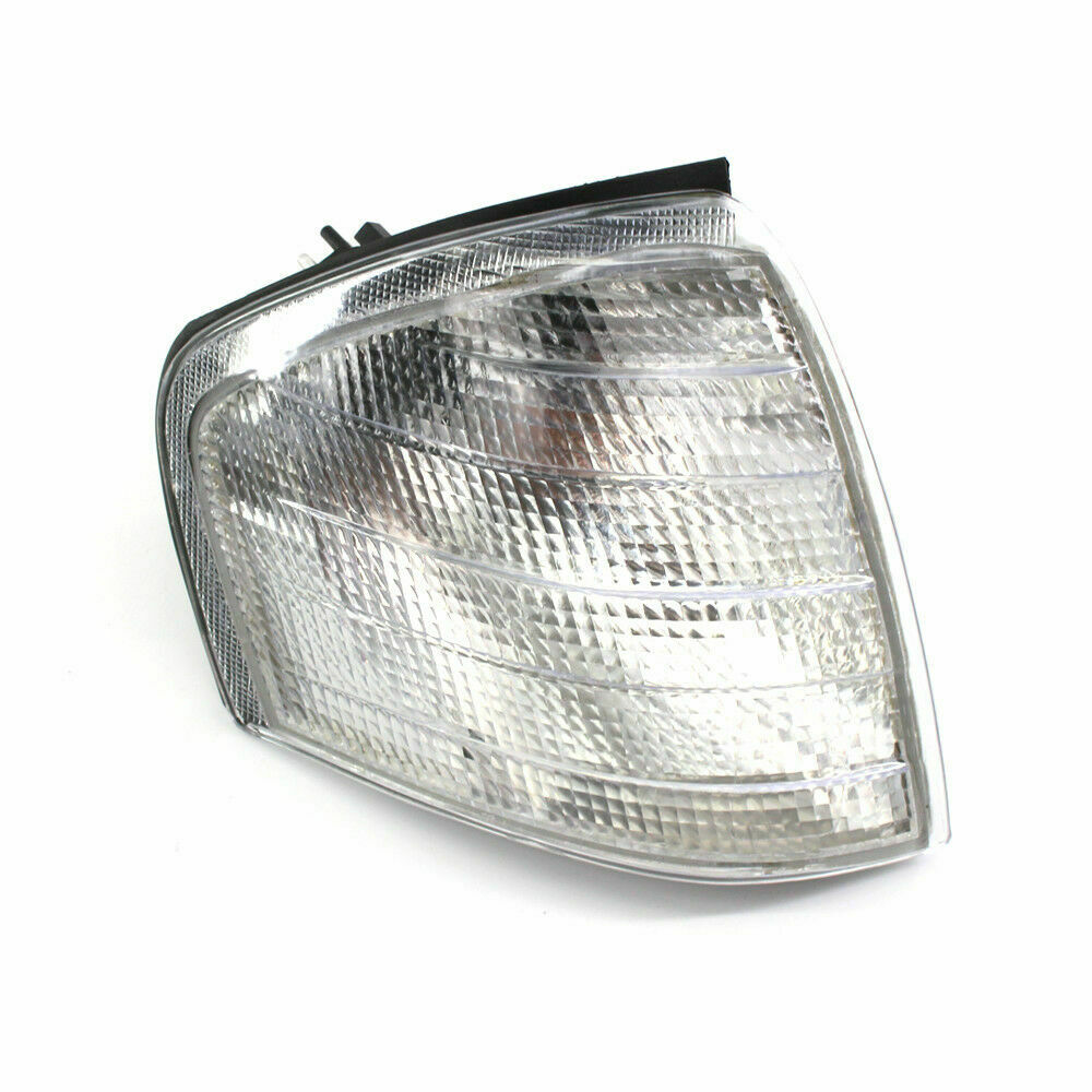 Clear Corner Turn Signal Lights Lamp Pair Fit Mercedes Benz C Class W202 94-2000