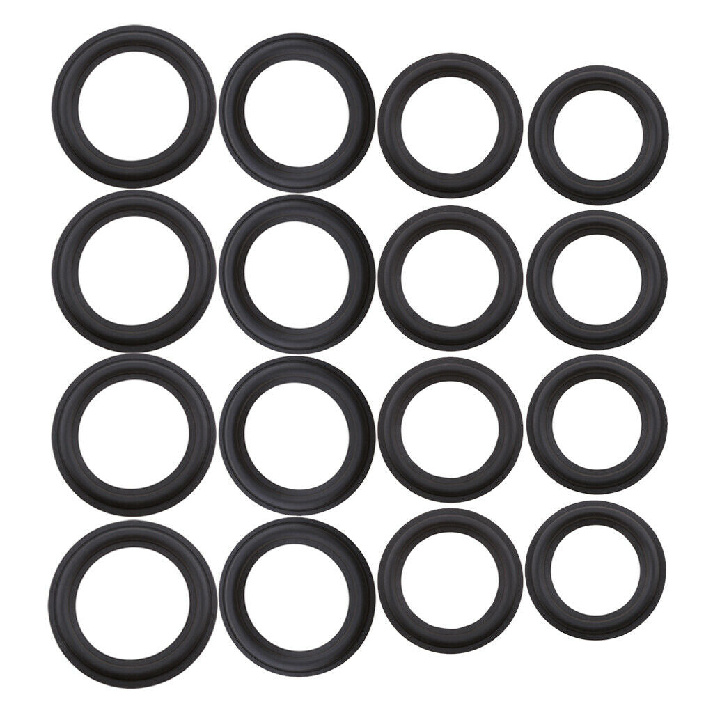 16Pieces Perfect Woofer Speaker Foam Rubber Kit Spare Accessories 3/4/5/6in