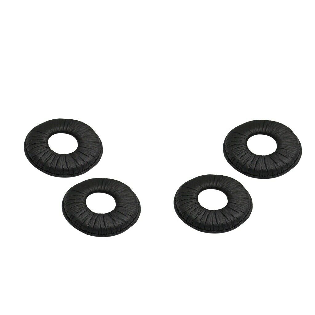 2Pairs Replacement Ear Pads Cushions For   MDR-ZX110 Headphone Black