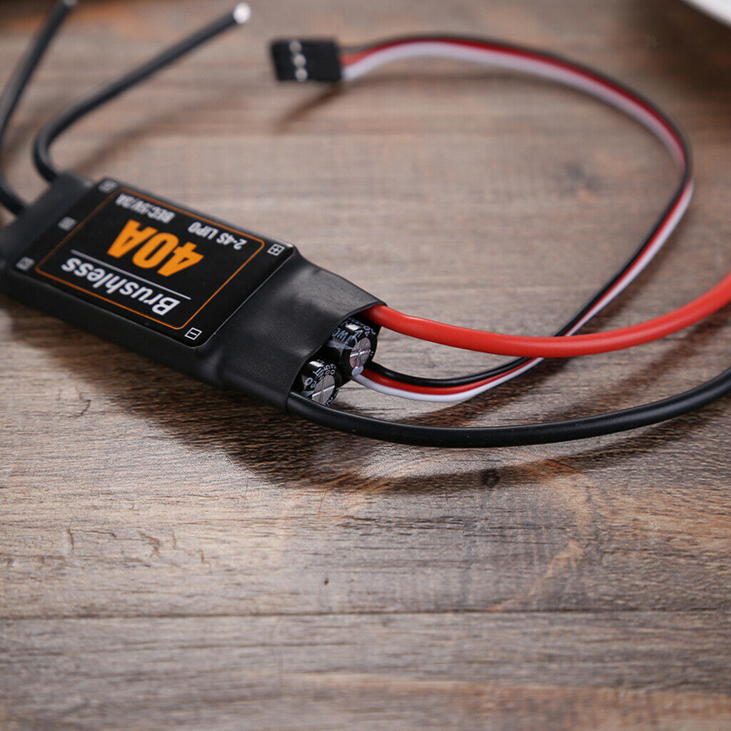 40A Brushless ESC Speed Controller For Aircraft New Long