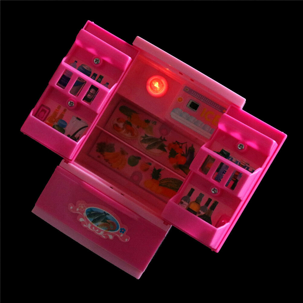 Simulation Home Kitchen Toys Kids Children Play House Refrigerator Gift Toysb DD