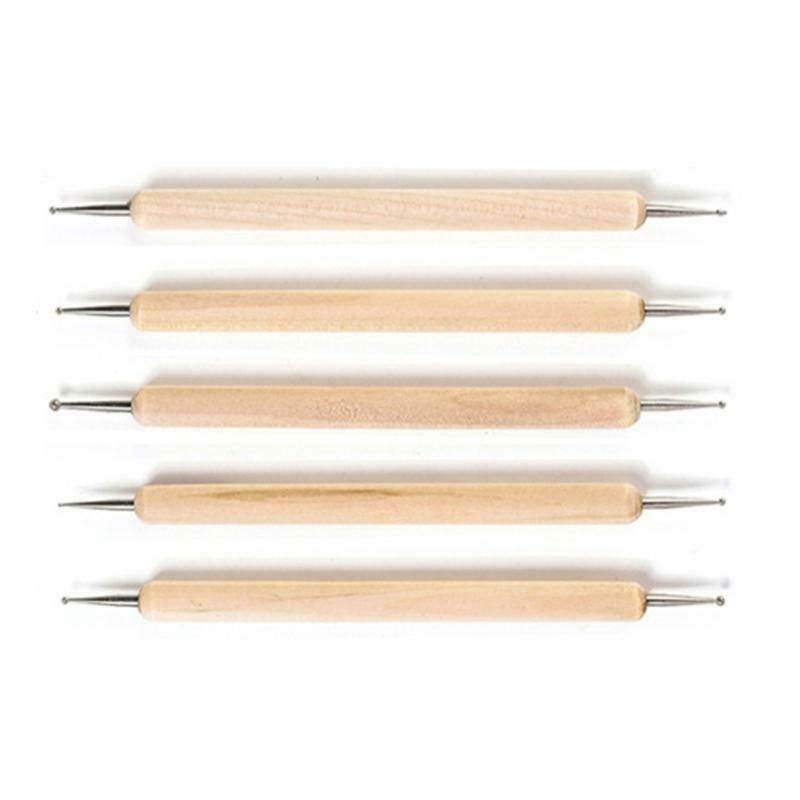 53Pcs Clay Sculpture Pottery Tool DIY Carving Point Drill Pen Ceramics Sculpting
