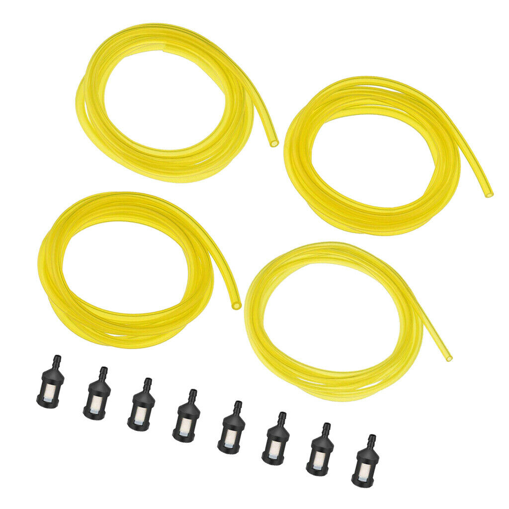 Petrol Fuel Line Hose &Fuel Filters Set Replace 90cm for Mower High quality