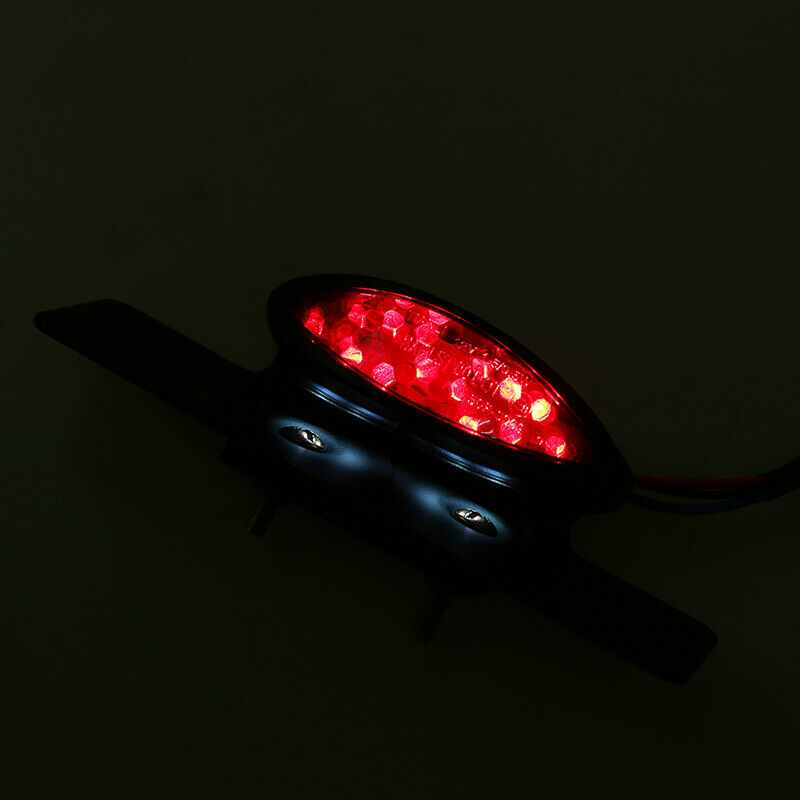 Motorcycle Tail LED Light Lamps Turn signal Rear Fender Edge Brake Taillight