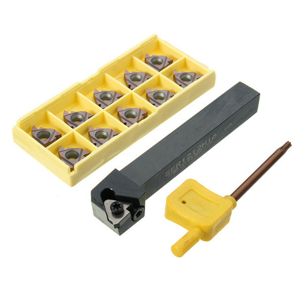 SER1212H16 Turning Tool Holder Borning Bar Carbide Inserts Blade Wrench