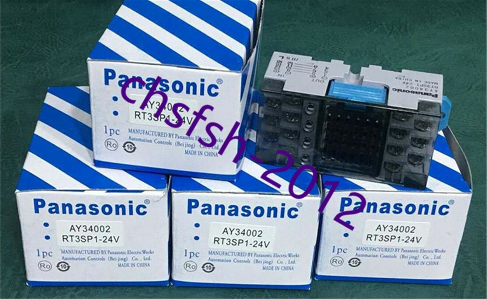 1 pcs New IN Box Panasonic RT3SP1-24V AY34002 Combination Relay