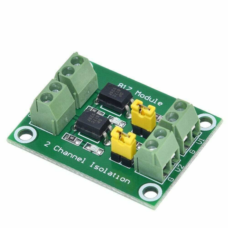 2-Channel Optoisolator Splitter Pc817 for Arduino Optoisolator Optocoupler St