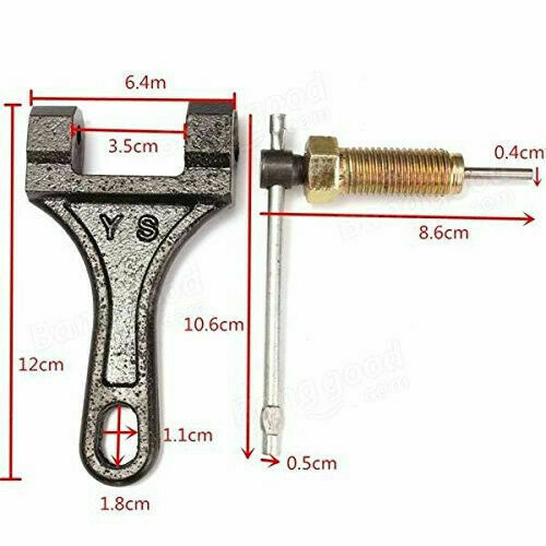 Motorcycle ATV Roller Chain Splitter Cutter Breaker Tool 420 428 520 525 528 530