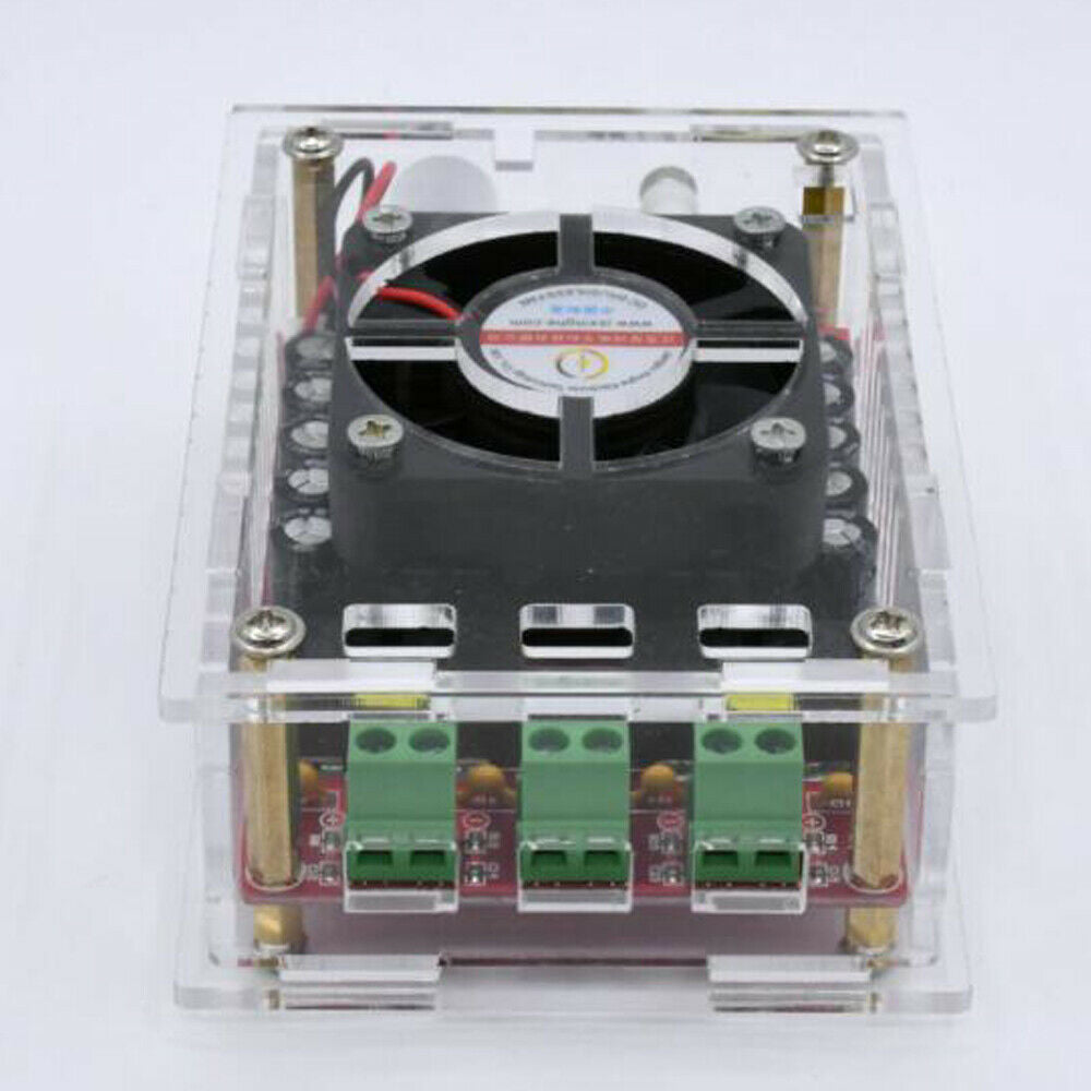 High Power 2*100W DC9-34V Digital Power Amplifier Board TDA7498 With Fan
