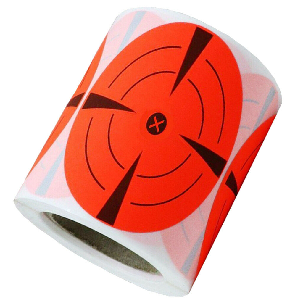 250Pcs Adhesive Shooting Target 3" Splatter Targets Shooting Stickers Hunting
