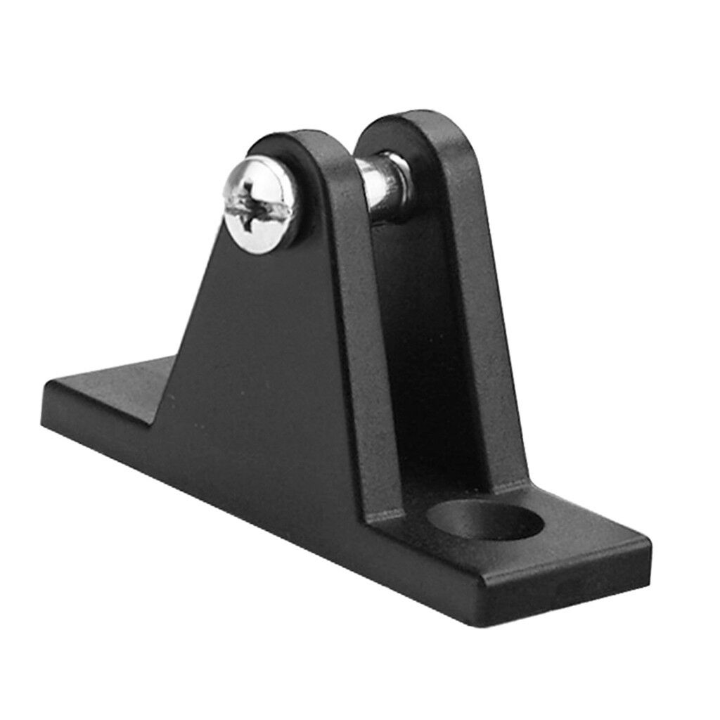 Marine Boat Bimini Top Fitting Nylon Deck Hinge 2 Holes with 2 Screws
