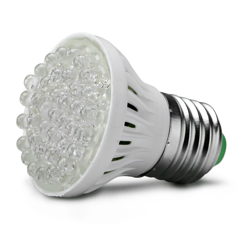 Ultra Bright E27 38 LED UV Ultraviolet Purple Light GLOW Lamp Garden Bulb Lamp