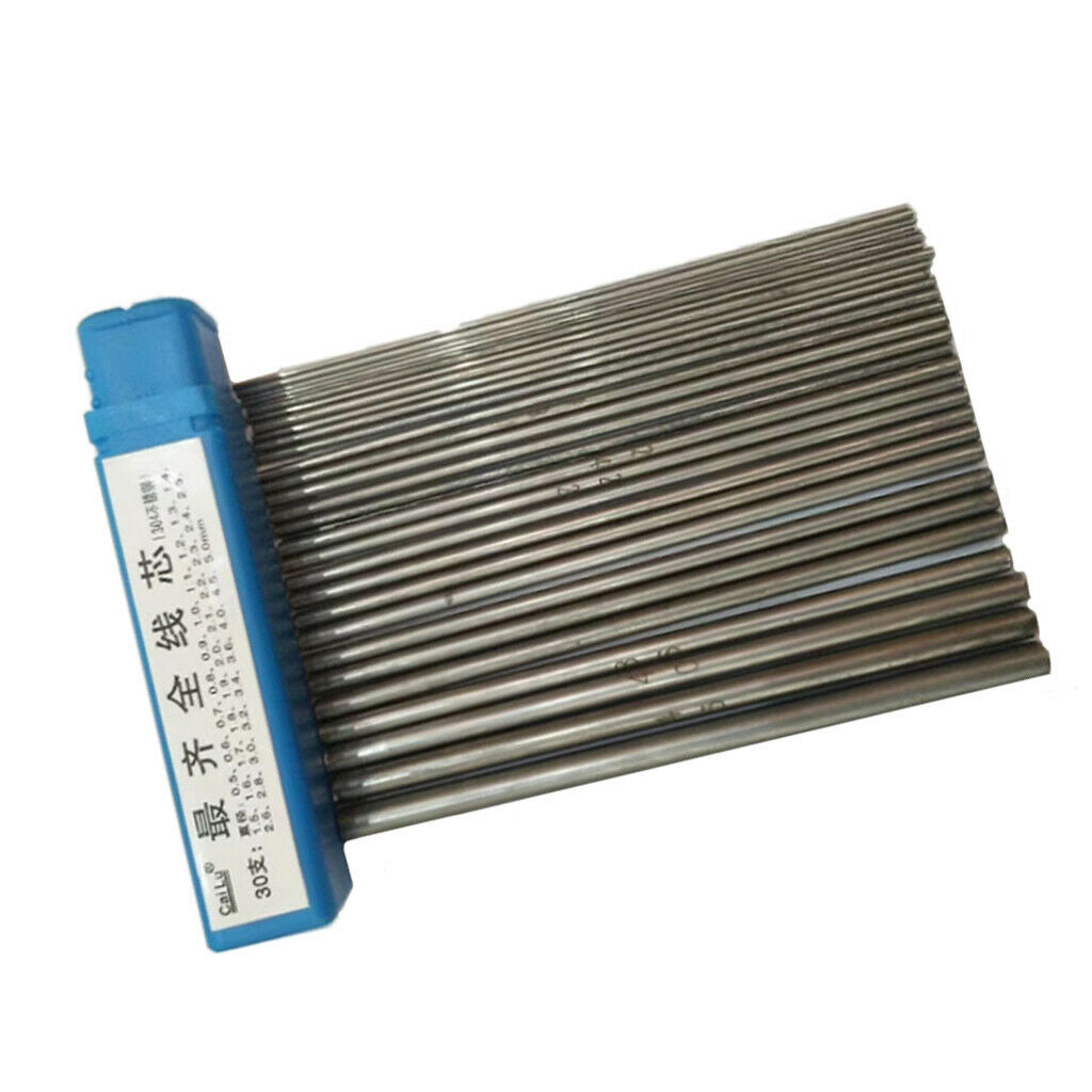30 Pcs Different Sizes Rods Solid Wire Core Round Wire Forming Rod Jewelry