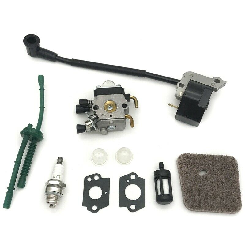 2X(Carburetor Ignition Coil for STIHL Fs38 FS 45 Fs55 Trimmer Weeder U7N7)