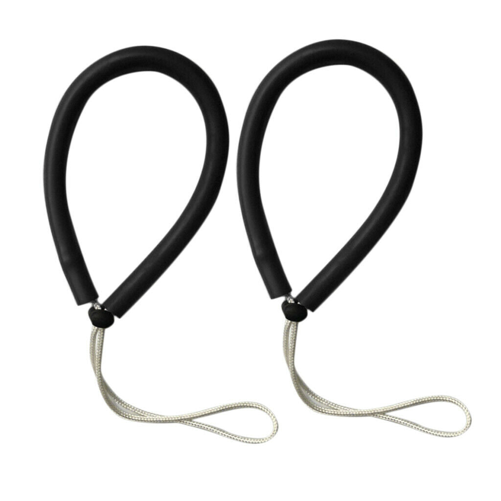 Diving Wrist Strap Lanyard Underwater Camera Flashlight Grip Rope Black