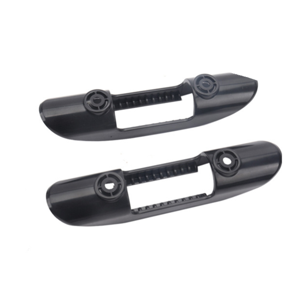2PCS With Screws Kayak Marine Boat Paddle Clip Holder Watercraft Black Plastic
