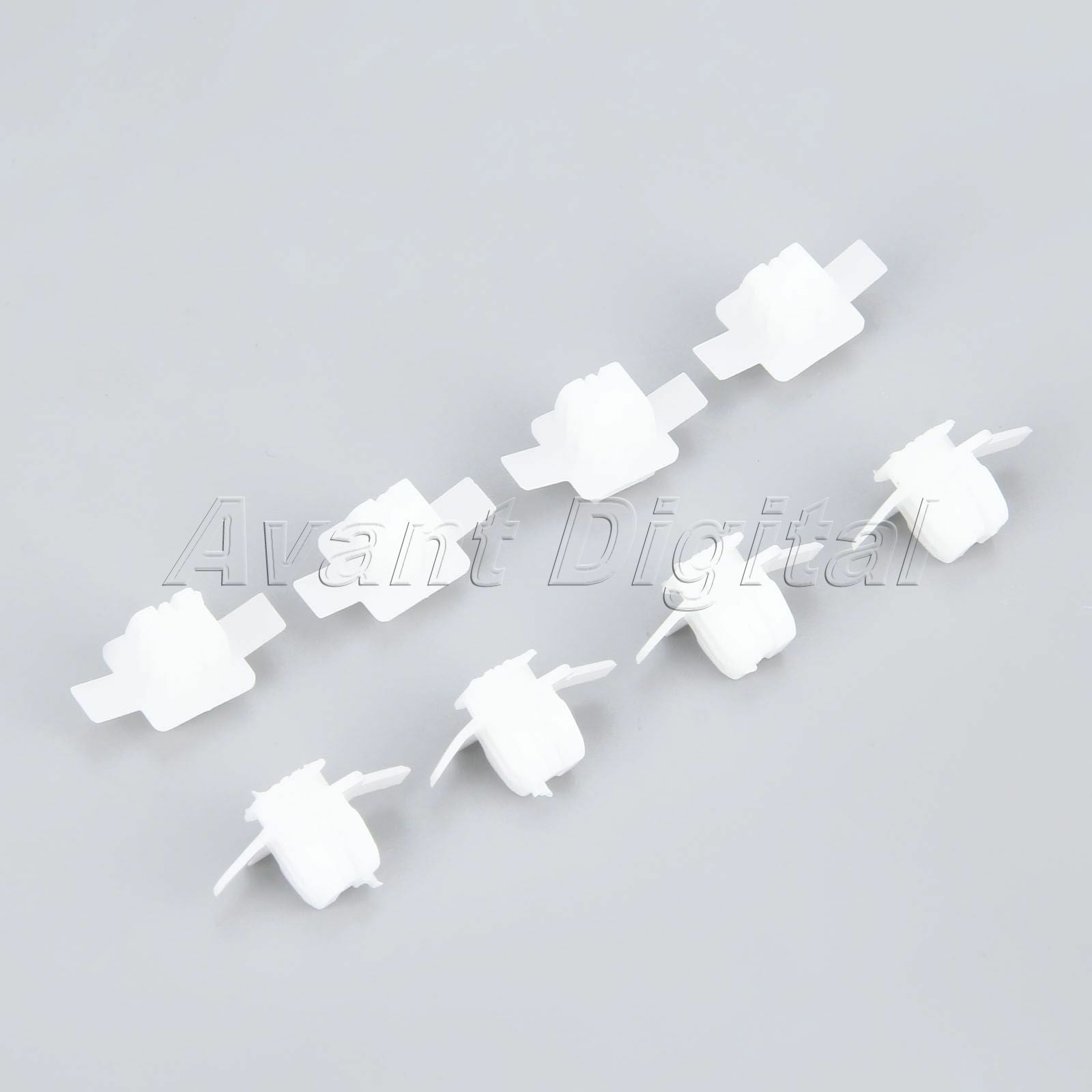 50PC White Nylon Wheel Arch Trim Clips DY1107 91513-SMG-E11  91513-SMG-E01