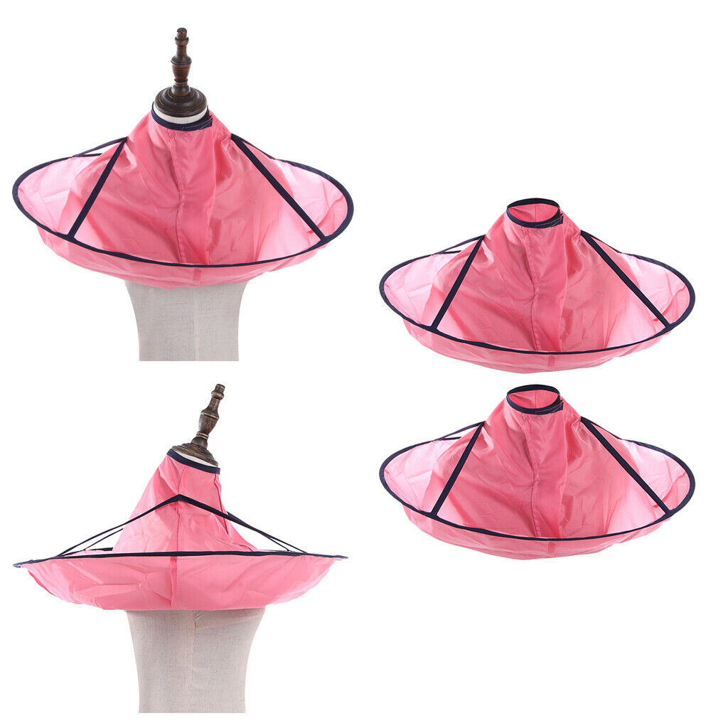 2Pcs Professional Hair Cutting Cape Hairdressing Umbrella Cloak Accessories
