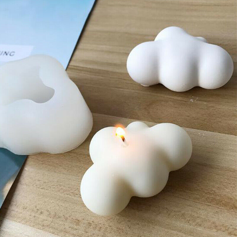 Clouds Shape Silicone Mold Jewelry Making Tool Handcraft DIY Soap Candle .l8