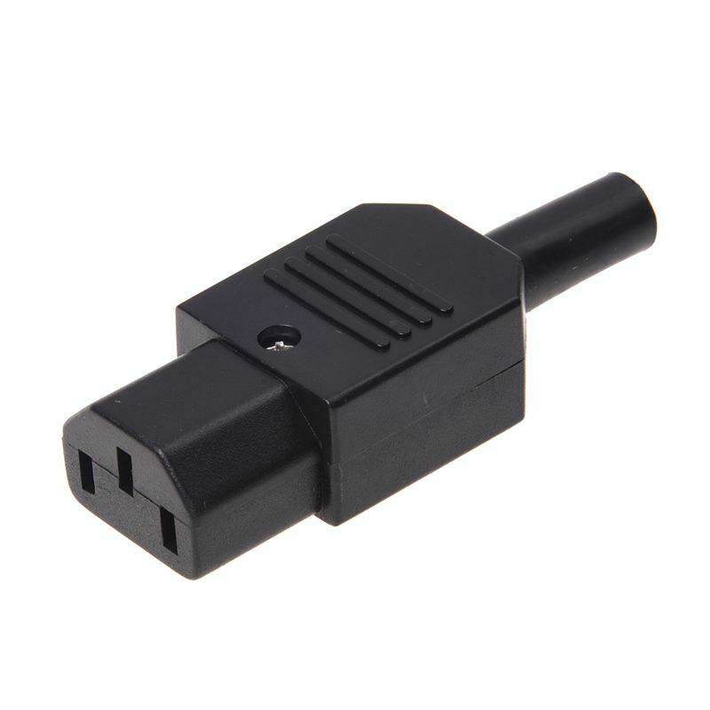 250V 10A Power Connector IEC 320 C14 Plug to C13 Socket J8M4M4