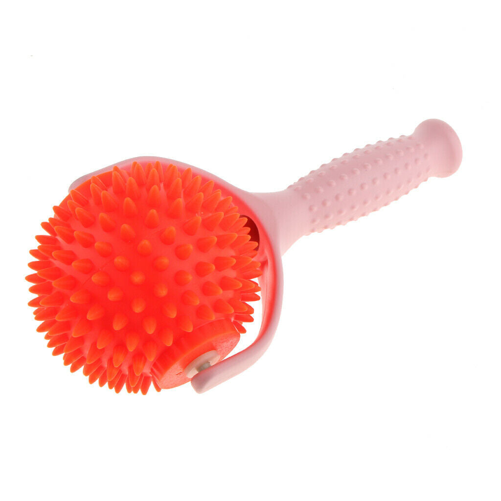 2pcs Acupuncture   Point Spiky Massage Roller Ball Sticks