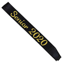 Party Satin Sash Doctor Shoulder Strap Gifts Dress Novelty Accessory Golden