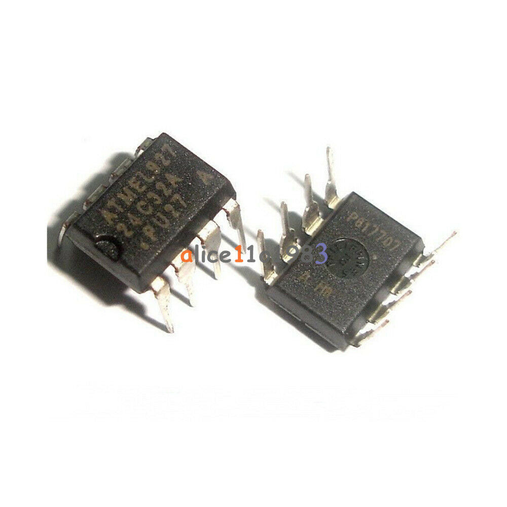 10PCS IC AT24C32 AT24C32A DIP 2-Wire Serial EEPROM Memory