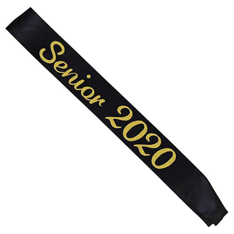 Party Satin Sash Doctor Shoulder Strap Gifts Dress Novelty Accessory Golden