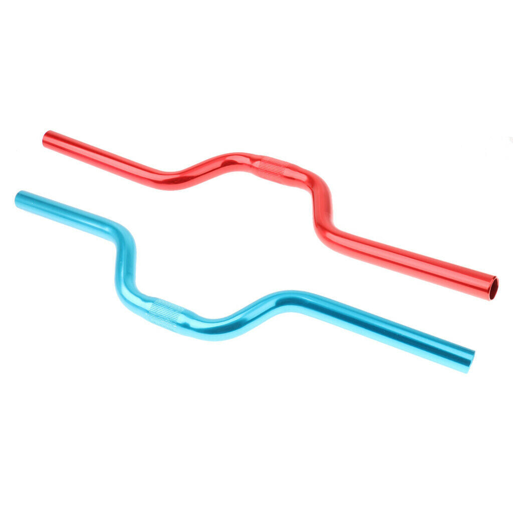 2x Lightweight Cycling Mountain Road  Bike Riser Bar Handlebar 25.4mm