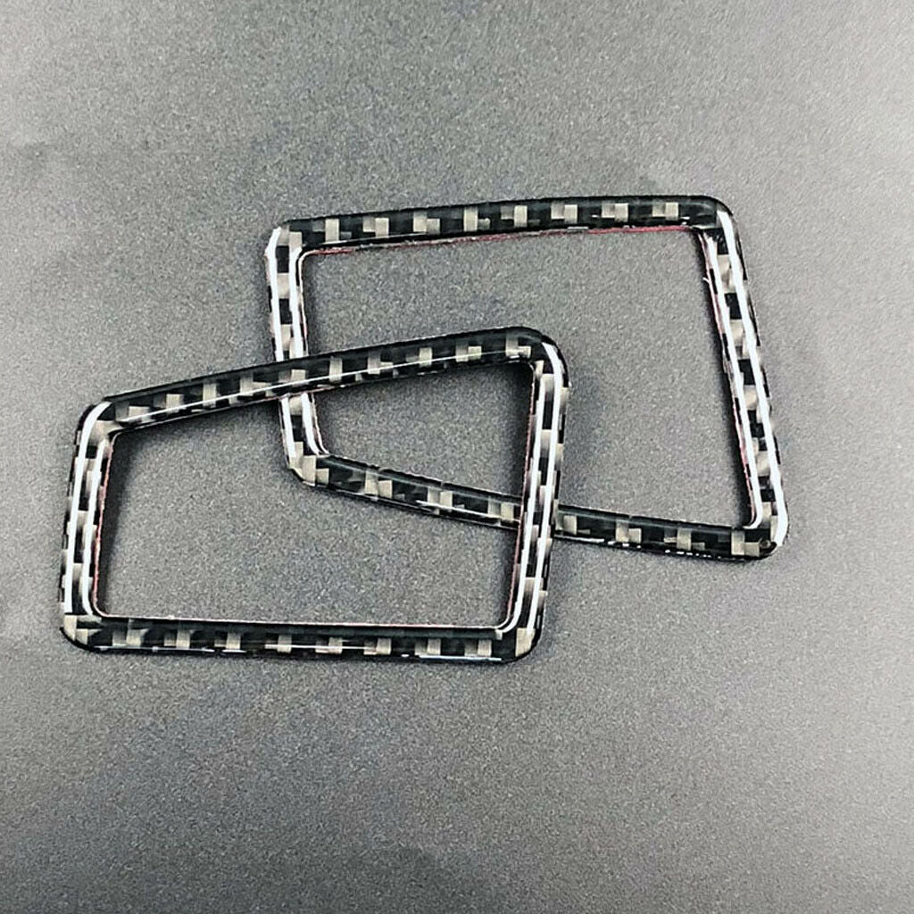 Carbon Fiber Side Air Vent Outlet Cover Trim Fit  E90 E92 Right Driving