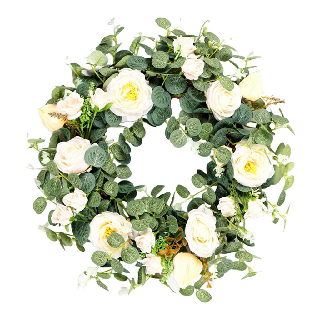 Simulation Camellia Garland Silk Cloth Wedding Party Living Room Decor