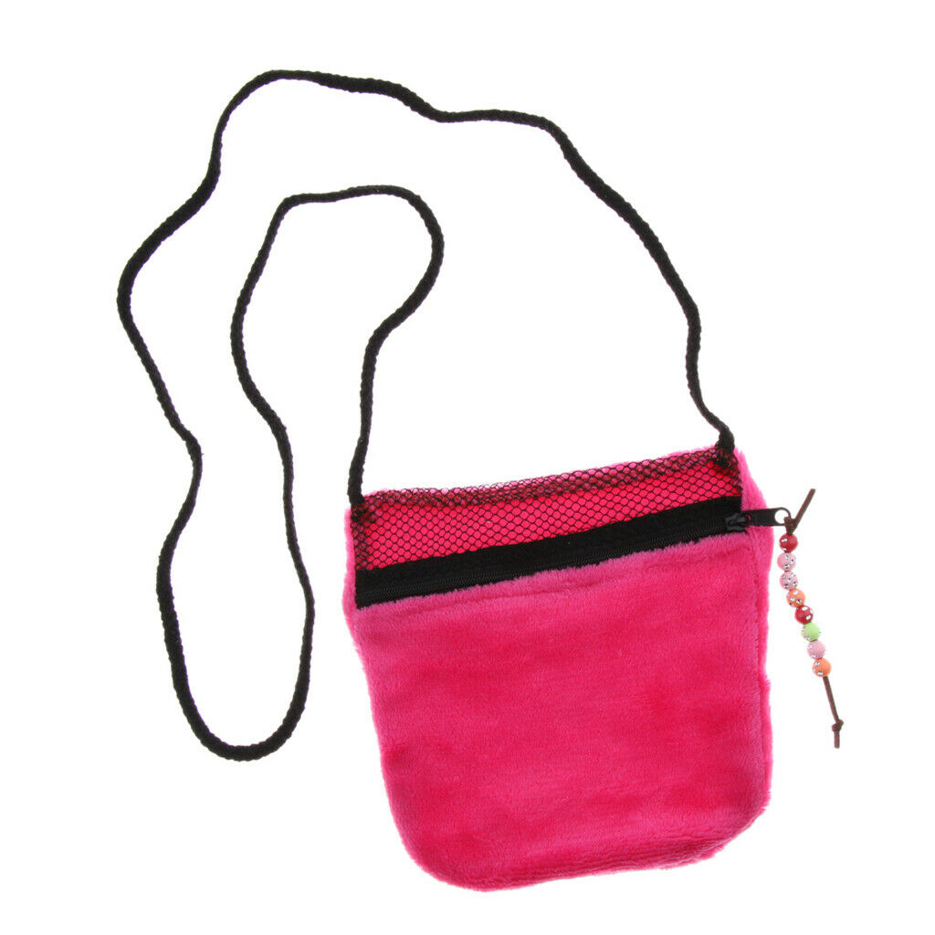 Dwarf & Syrian Hamster / Mice & Gerbils Pouch Durable & Warm Travel Carrier Rose