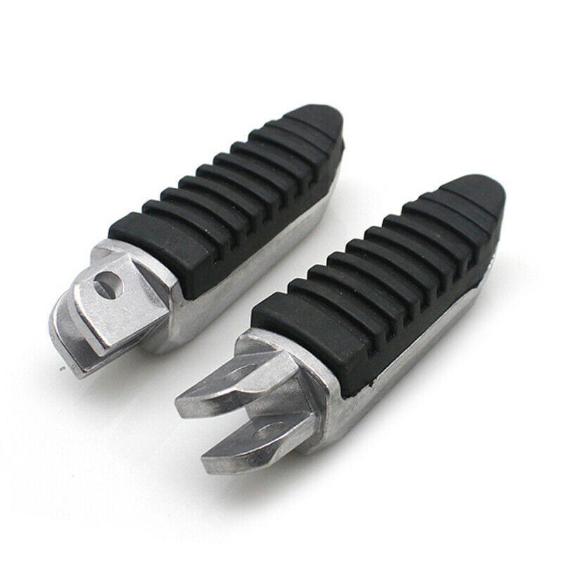 Pair Motorcycle Bikes Off-road Aluminum Foot Pegs Front Pedals 8MM Left & Right