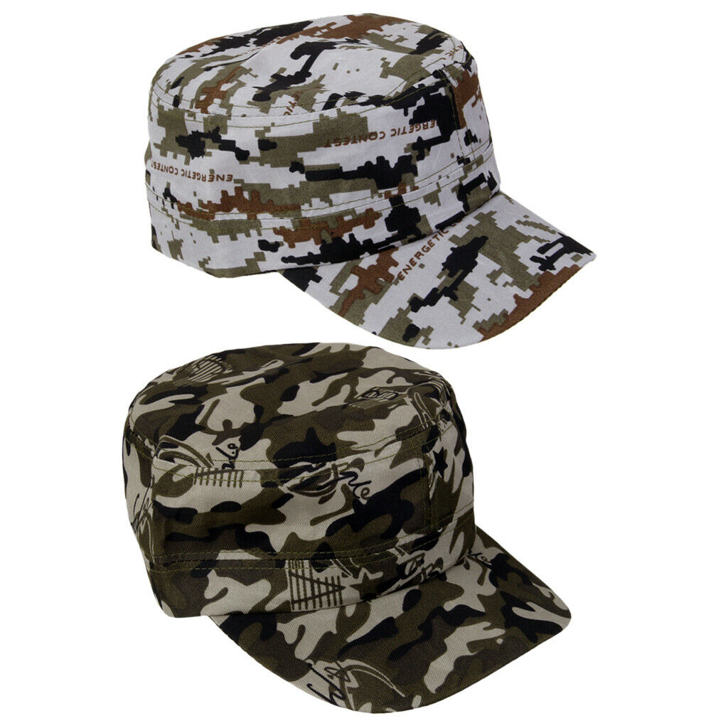 2pcs Camo  Soldier Patrol Hat Baseball  for Men