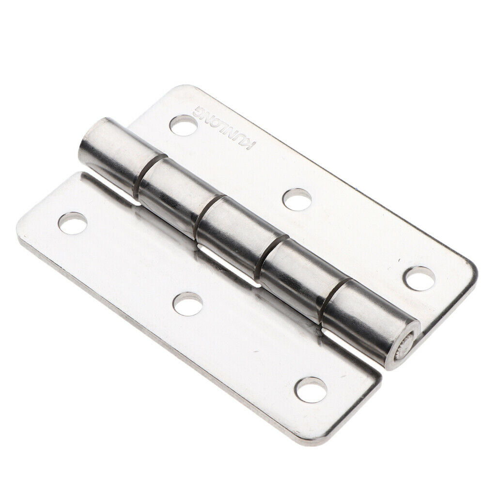 90x60mm Commercial Grade Ball Bearing Door Hinge Full Mortise Stainless Steel,