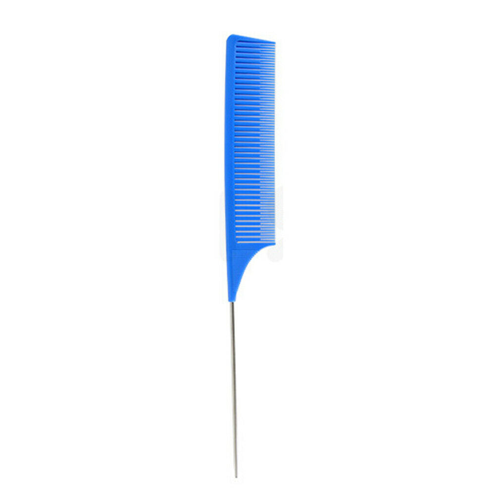 Fine-tooth One-way Weave Highlighting Foiling Hair Comb Dyeing Pin Tail