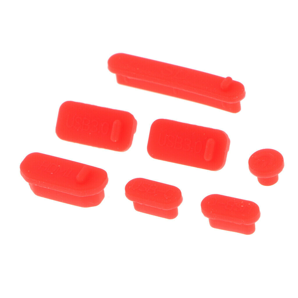 Anti Dust Plug Cover Stopper for  Pro 15.4'' #3, Pack of 7