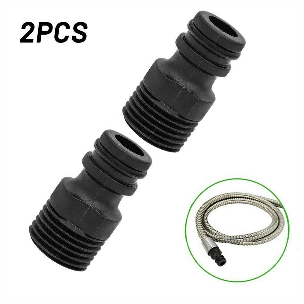 2x 4 Point External thread Close Pipe Nipple Threaded Fitting Pipe Connectors
