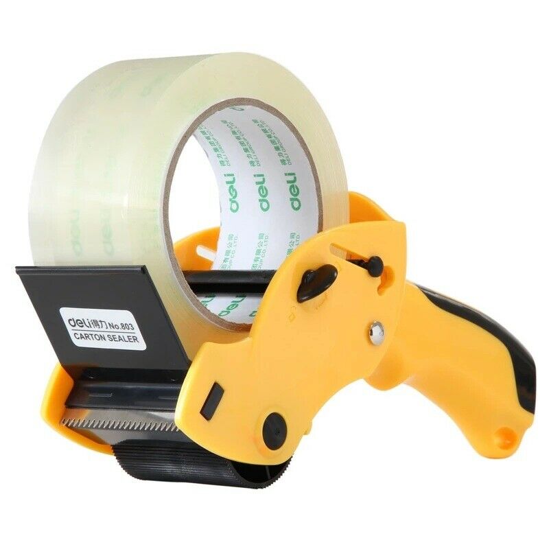 Tape Gun Dispenser Packing Machine  Grip Sealing Roll Cutter Packer